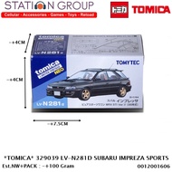 TOMICA TOMICA TOMICA TOMICA TOMICA TOMICA 329039 LV-N281D SUBARU IMPREZA SPORTS WGN WRX STI VER. V B