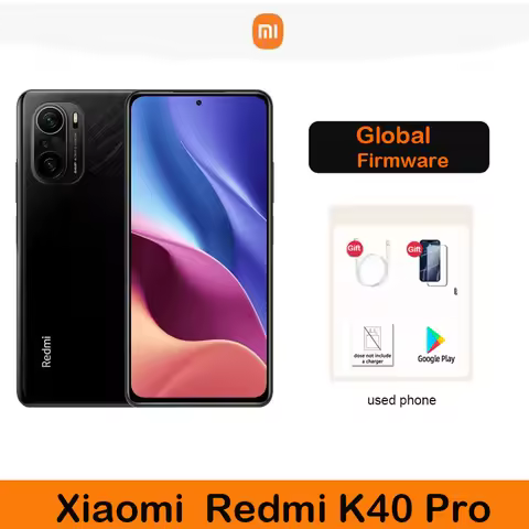 Xiaomi Redmi K40 Pro Smartphone NO Charger cecular Snapdragon 888 6.67inch Global firmware 120Hz E4 