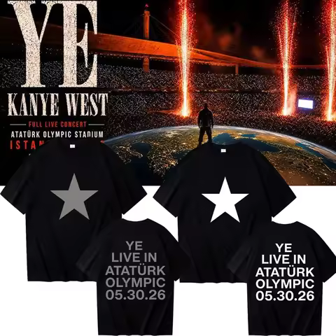Kanye West YE BULLY Live In ATATURK OLYMPIC 05.30.26 Merch T Shirt for Fans Gift