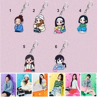 BABYMONSTER Merchandise RAMI Li Charen AHYEON Kawai Ruhua ASA Keychain 1536