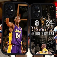 Black Casing for OPPO Reno 7Z 8Z Find X5 8 7 Lite 5G H98 Kobe Bryant