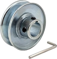 Saelno AB300-7/8 Single Groove Web Sheaves, v Belt Pulley 3" OD 7/8 inch bore,Motor Pulley Carbon St