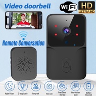 【SG】Smart WiFi Video Doorbell Camera Visual Intercom With Chime Night vision Door Bell Wireless Home Security Camera
