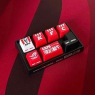 Popular KFC KFC KFC ROG Joint Keycap Buckle Peripheral Keyboard of Faith Cute Cross Axis diy Keyboar