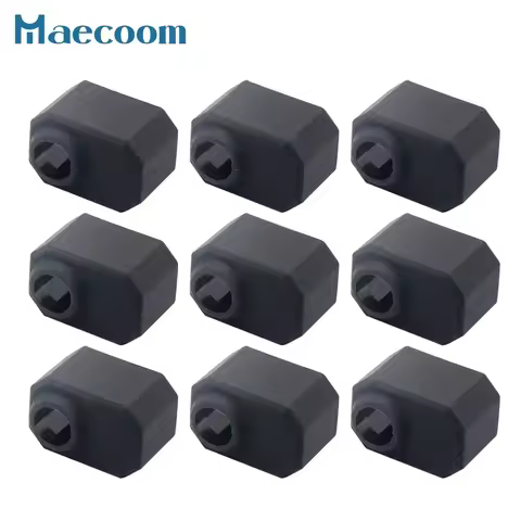 3/6/9pcs Prusa I3 MK4 Silicone Socks High Temperature Resistance for MK4 Hotend Nozzle 3D Printer Ac