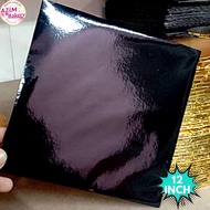 Cake Board Square Black 12” (3Pcs) Papan Kek Empat Segi | Pelapik Kek | Papan Kek Hitam 12 Inci by A
