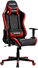 EXRACING EX-001-RED Gaming Chair, Office Chair, Ergonomic 3D Design, Non-Recycled Urethane (Red)