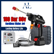 🔷ATAS🔷 Water Jet 96V Cordless Car Washer High Pressure Lithium Battery Household Portable Outdoor