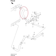 Radiator Hose Upper Lower SUZUKI CELERIO AVK310 1.0 2014- K10B K10C 1.0