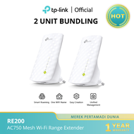 TP-LINK RE200 TP-Link AC750(2.4GHz + 5Ghz) Mesh Wi-Fi Onemesh Dual Band Wifi Repeater & Wireless Ran
