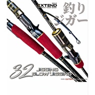 Joran Pancing EXTEND 32Jigging Rod Spinning,6ft,PE 1-3, PE 2-4