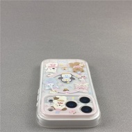 2025新款卡通可爱涂鸦动物玩偶适用iPhone17Pro苹果16手机壳二合一15磁吸Cartoon Cute Graffiti Animal Doll for iPh20251004