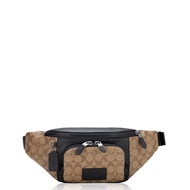 Coach Men C3765 Signature Track Belt Bag Khaki