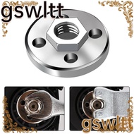 GSWLTT Hexagon Flange Nut, Metal Alloy Hardness Locking Flange Nut, Durable Quick Change Screw Nut for Type 100 Angle Grinder Power Tools Accessories