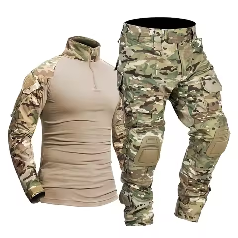 Military Uniform Camouflage Tactical Multicam Suit Men Airsoft Combat Paintball Shirt Coat Pant Sold