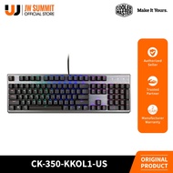 Cooler Master CK350 Mechanical Gaming Keyboard Blue Switch (CK-350-KKOL1-US)