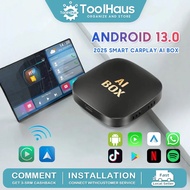 3In1 Carplay Ai Box Android 13.0 Wireless Carplay Adapter Android Auto Dongle For In-Car Audio Video