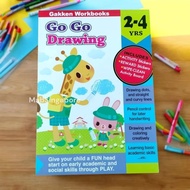 Go Go Drawing by Gakken workbooks (2-4yrs)