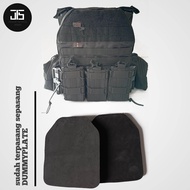 BODY VEST BLACK MAMBA PLUS DUMMY PLAT - ROMPI BLACK MAMBA - BODYVEST TACTICAL