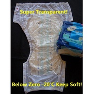 Free Shipping FuuBuu2213-Transparent-M  Adult Diaper/ incontinence pants/ diaper changing mat ABDLL Adult Diapers Incontinence