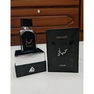 Hayaati Black perfume 𝗘𝗗𝗣 𝗢𝗿𝗶𝗴𝗶𝗻𝗮𝗹 from Dubai 100 ml Original