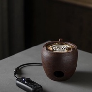 老巖泥復古功夫茶電熱爐絲茶爐電陶爐燒水煮茶爐小火爐可調節600W