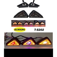 SIGNAL LED FAIRING SEGI TIGA FZ150 R25 RS150 RR150 TZM Led signal lamp Rs150/R25/RR150/R15 Fairing S