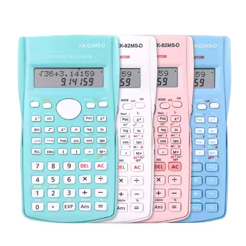 82MS Engineering Scientific Calculator, Suitable for School And Business Study Accessoires Supplies 