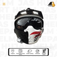 Helm JPX MX 726 R MX 03 Wolf Super Black