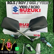 SUZUKI SIDE MIRROR Chrome - RG.s / RGV / GSX / V100 / VS125 / RC80