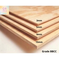Multipurpose DIY Plywood Timber Panel Papan Kayu 9mm(26寸 x 47寸) Ready Stock 三夹板现货
