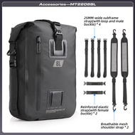 Rhinowalk Motorcycle Tail Bag 8L/15L/30L 100% Waterproof Motorcycle Side Seat Tank Bag Motor Seat Ba