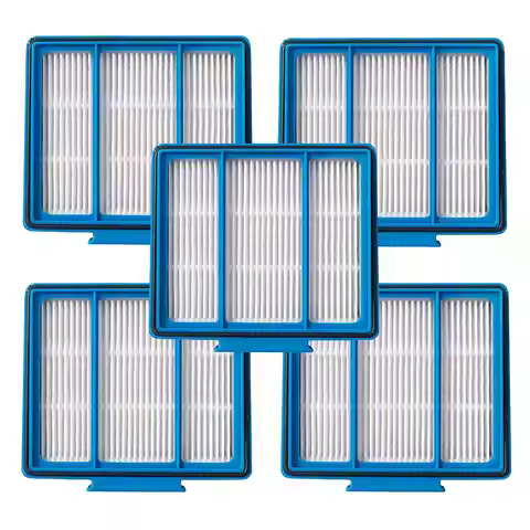 5 Pcs Replacement HEPA Filter Compatible for Shark ION Robot Fit for Shark IQ Robot R101AE RV1001AE