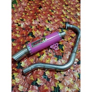 1 set Daeng sai4 pipe 38mm Cobra Mio Sporty Mio Soulty Beat Fi Click V1 Aerox Nmax Click 125/150 Api