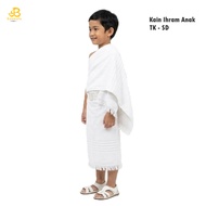 Basmala - Children's Ihram Manasik Cloth Set, Soft, Heat-Resistant Towel Material, Kindergarten, Ele