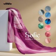 ENVIE SOFIE Shawl Printed Marble Ombre Gradient