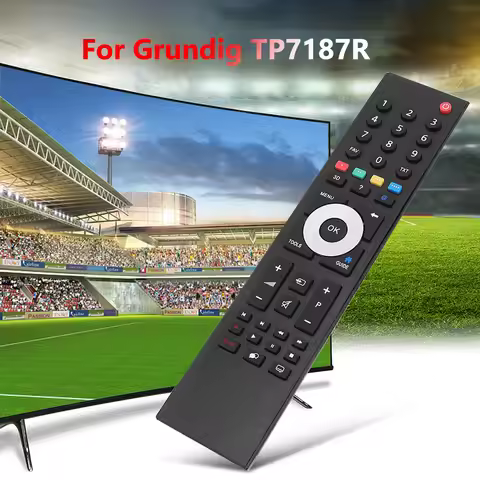 Replacement Remote Control ABS TV-Remote Smart TV Remote Smart Remote Control for Grundig TP7187R Sm