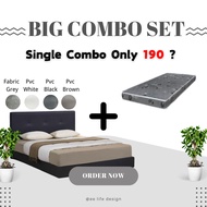 [EE LIFE DESIGN] Divan Alas Sahaja + Tilam / Divan Base Only + Mattress (SINGLE/SUPER SINGLE/QUEEN/K