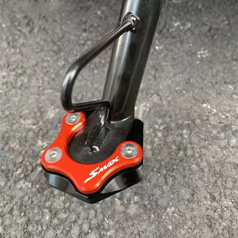For YAMAHA SMAX 155 BWS R 125 smax155 Motorcycle Accessories Foot Side Stand Sidestand Extension Pad