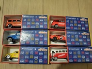 百佳聯成majorette 品牌合金車仔6架