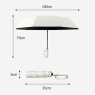 Double Ready Stock Buckle Sunscreen 77cm Manufacturer Around Rain 10 Bone Fully Automatic Umbrella F