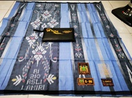 Sarung basarah kawung bahan mesres warna hitam terlaris