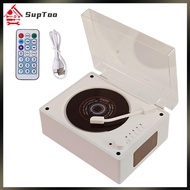【จัดส่งในประเทศ】Retro CD Player Rechargeable Support CD BT USB 3.5mm AUX CD Music Player Bluetooth-C
