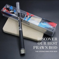 VFOX PRAWN ROD MINI TYPE 2 joran pancing udang galah udang harimau Shrimp Rod Prawn Fishing
