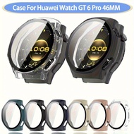 PC Shockproof Protective Case Cover For Huawei watch GT6Pro GT 6Pro GT6 Pro Tempered Glass + PC Case