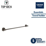 GROHE 600mm Essentials Towel Holder | Black | 40366AL1