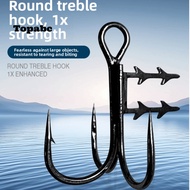 TOPABCS 5pcs Spinpoler Treble Hook, High Carbon Steel Baitholder Spikes Baitholder Hook, Fishhook 3/