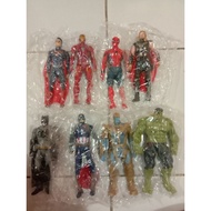 Updete 27-03-2023 Superhero Marvels Avengers captain America Hulk tanos thor spiderman Figure