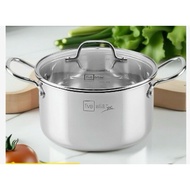 Fivestar plus 304 HIGH QUALITY Stainless Steel Seamless Pot Stainless Steel Pot
