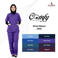 READY STOCK Women Scrub Suit (Shirt + Pants) - ALCHEMY APPAREL